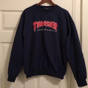 Thrasher Navy Sz L 💕